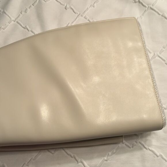 INC Off White Square Toe Knee High Faux LeatherBoots(Size 10) - Picture 6 of 7